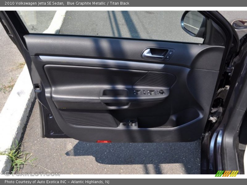 Blue Graphite Metallic / Titan Black 2010 Volkswagen Jetta SE Sedan