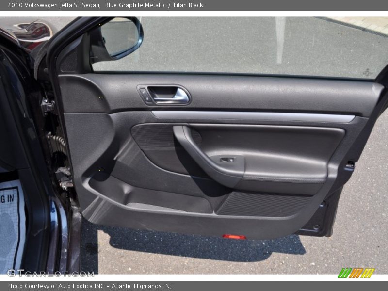 Blue Graphite Metallic / Titan Black 2010 Volkswagen Jetta SE Sedan