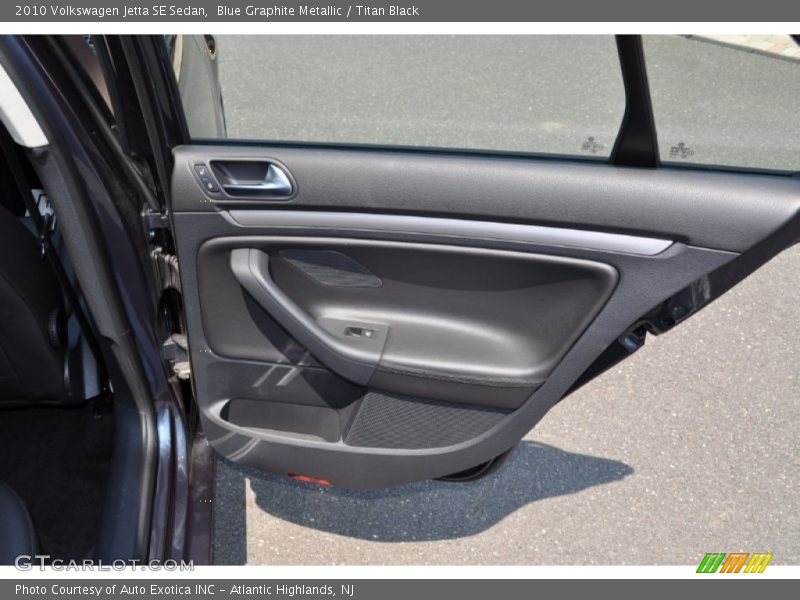 Blue Graphite Metallic / Titan Black 2010 Volkswagen Jetta SE Sedan
