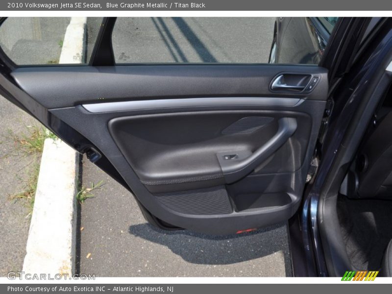 Blue Graphite Metallic / Titan Black 2010 Volkswagen Jetta SE Sedan
