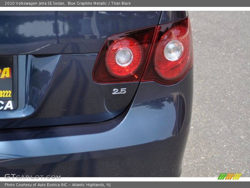 Blue Graphite Metallic / Titan Black 2010 Volkswagen Jetta SE Sedan