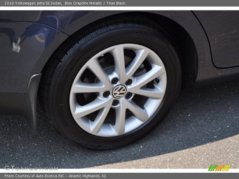 Blue Graphite Metallic / Titan Black 2010 Volkswagen Jetta SE Sedan