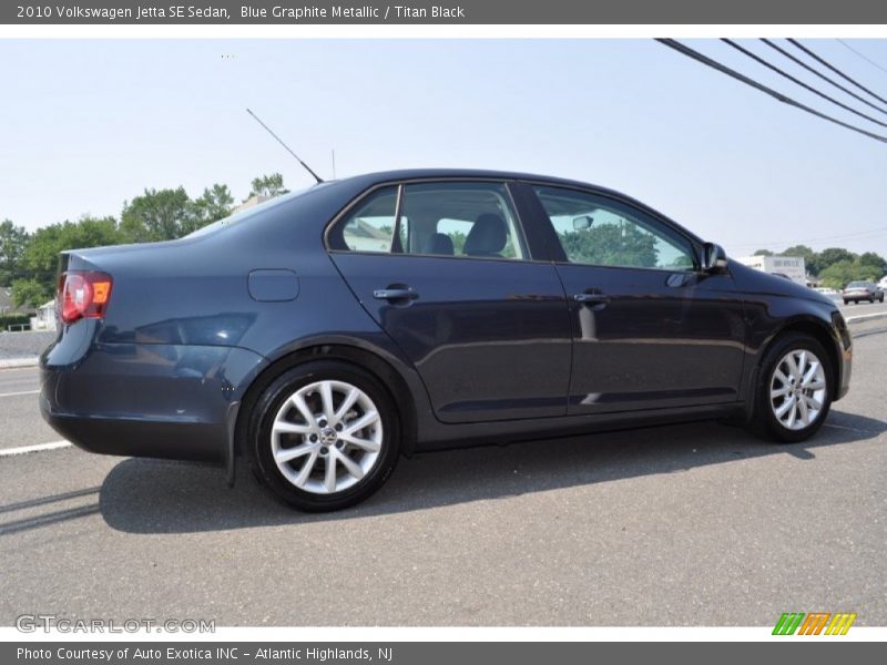 Blue Graphite Metallic / Titan Black 2010 Volkswagen Jetta SE Sedan
