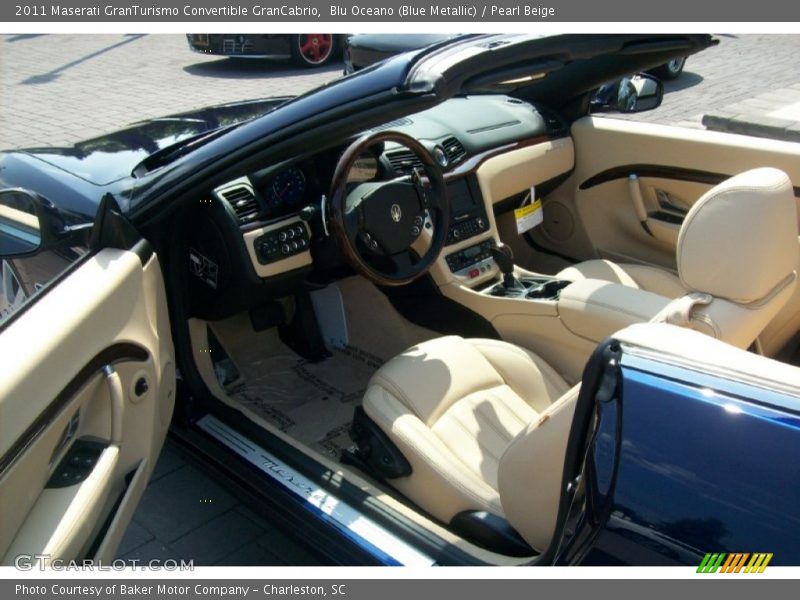  2011 GranTurismo Convertible GranCabrio Pearl Beige Interior