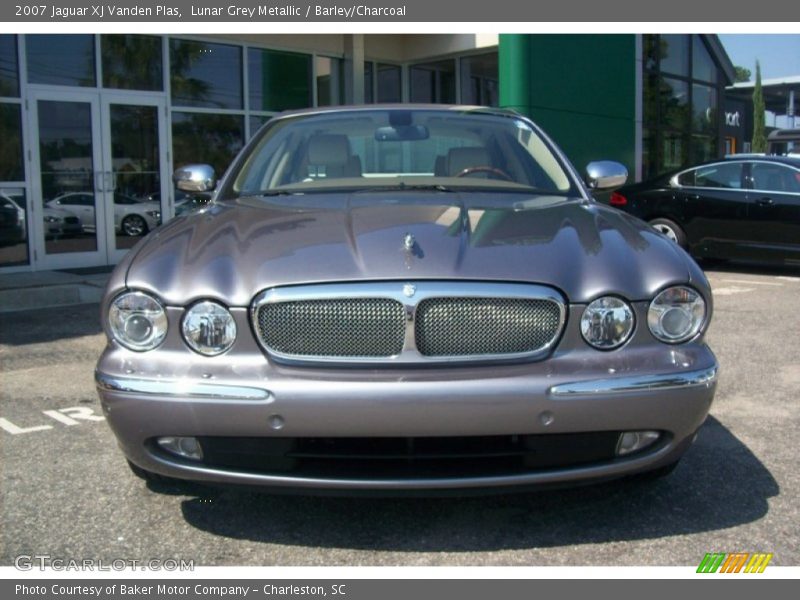 Lunar Grey Metallic / Barley/Charcoal 2007 Jaguar XJ Vanden Plas