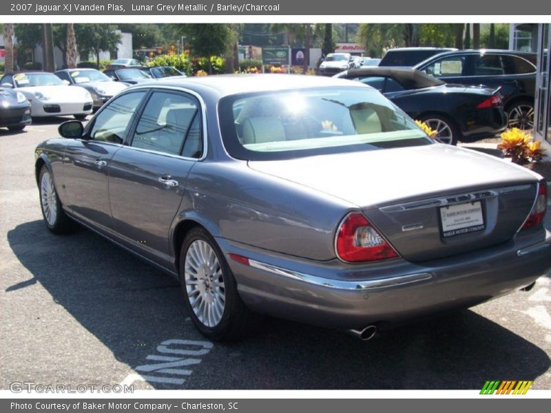 Lunar Grey Metallic / Barley/Charcoal 2007 Jaguar XJ Vanden Plas