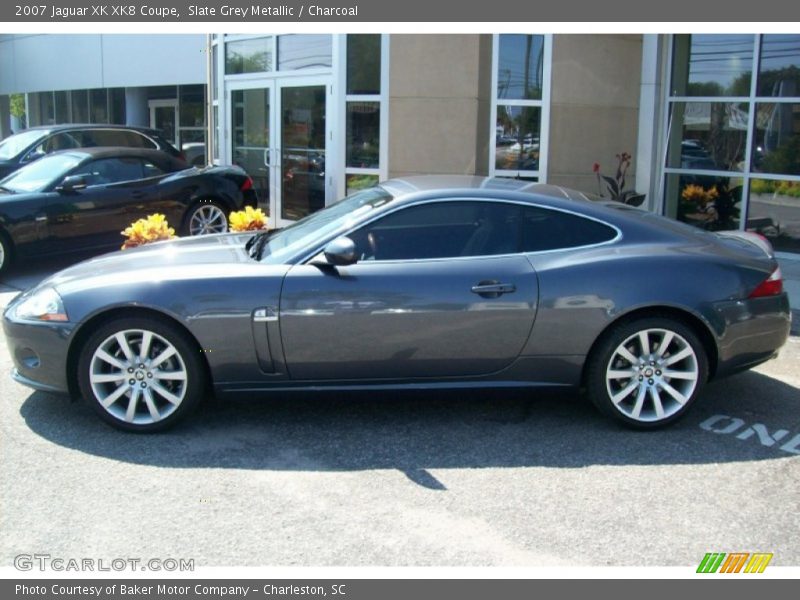 Slate Grey Metallic / Charcoal 2007 Jaguar XK XK8 Coupe