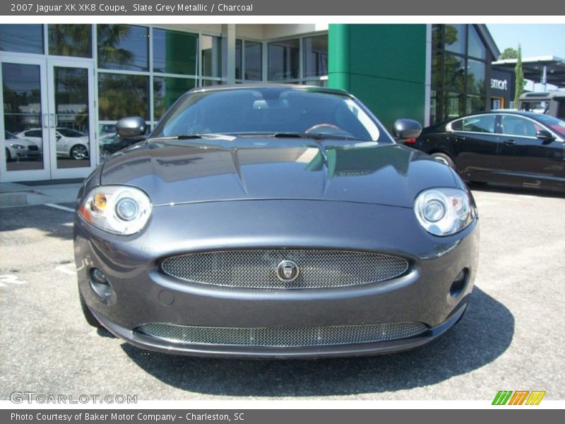 Slate Grey Metallic / Charcoal 2007 Jaguar XK XK8 Coupe