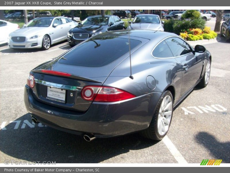 Slate Grey Metallic / Charcoal 2007 Jaguar XK XK8 Coupe