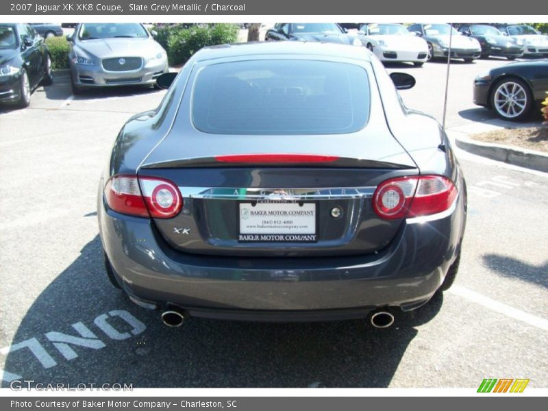 Slate Grey Metallic / Charcoal 2007 Jaguar XK XK8 Coupe