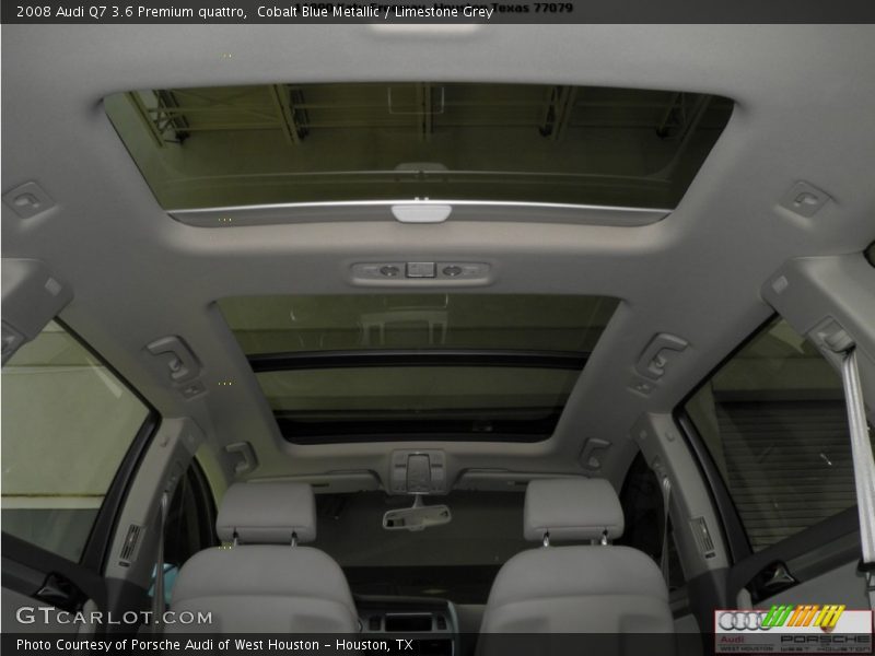 Cobalt Blue Metallic / Limestone Grey 2008 Audi Q7 3.6 Premium quattro