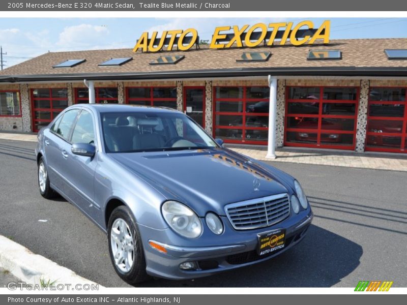 Tealite Blue Metallic / Charcoal 2005 Mercedes-Benz E 320 4Matic Sedan