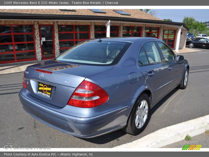 Tealite Blue Metallic / Charcoal 2005 Mercedes-Benz E 320 4Matic Sedan