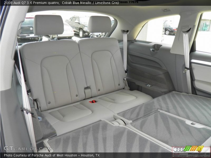 Cobalt Blue Metallic / Limestone Grey 2008 Audi Q7 3.6 Premium quattro