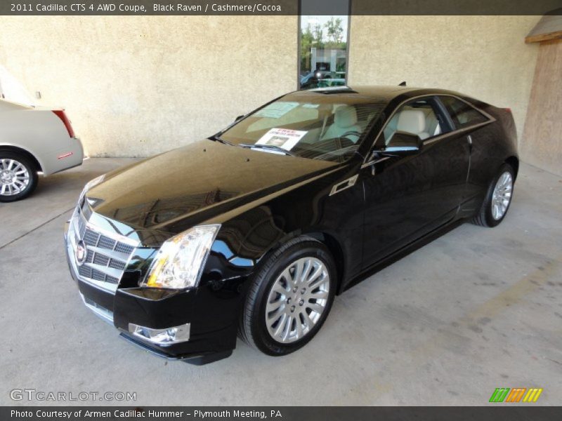 Front 3/4 View of 2011 CTS 4 AWD Coupe