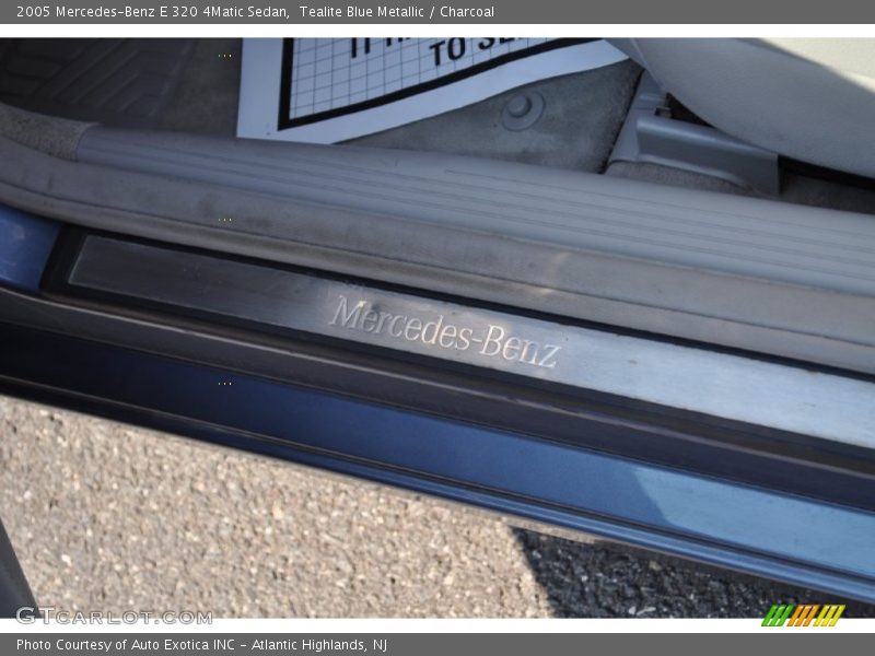 Tealite Blue Metallic / Charcoal 2005 Mercedes-Benz E 320 4Matic Sedan