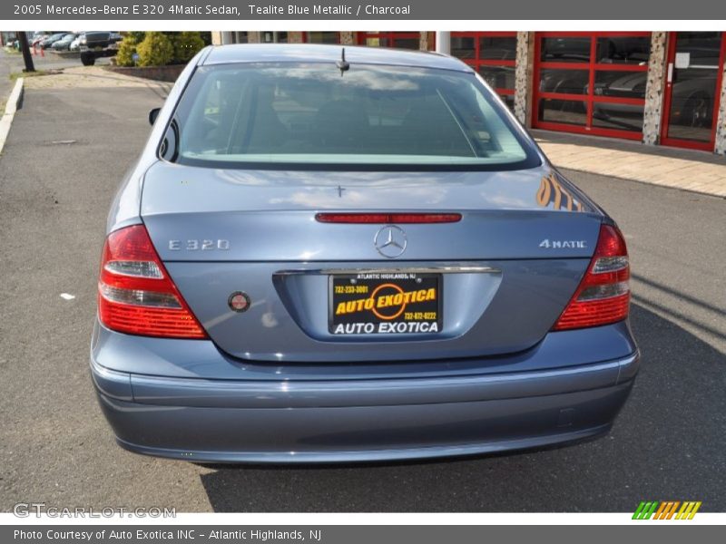 Tealite Blue Metallic / Charcoal 2005 Mercedes-Benz E 320 4Matic Sedan