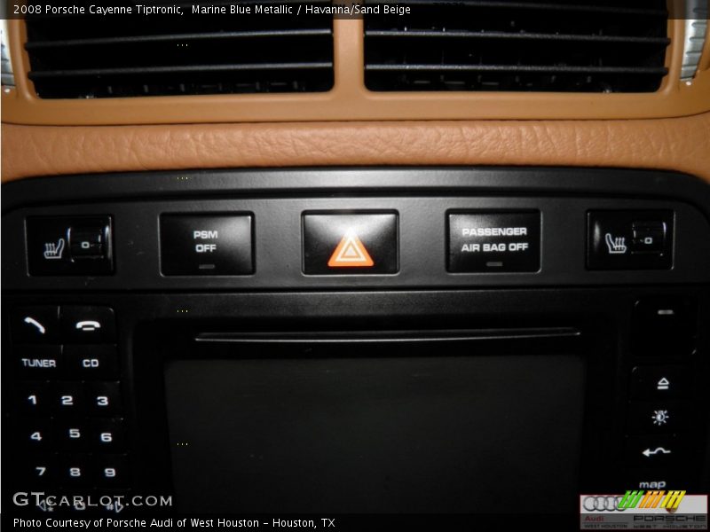 Marine Blue Metallic / Havanna/Sand Beige 2008 Porsche Cayenne Tiptronic