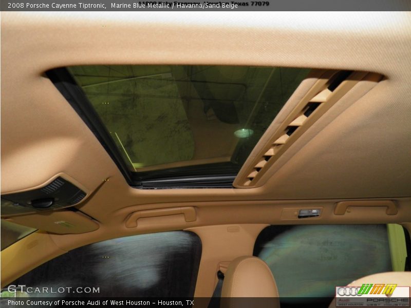 Marine Blue Metallic / Havanna/Sand Beige 2008 Porsche Cayenne Tiptronic