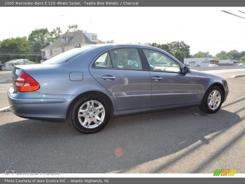 Tealite Blue Metallic / Charcoal 2005 Mercedes-Benz E 320 4Matic Sedan