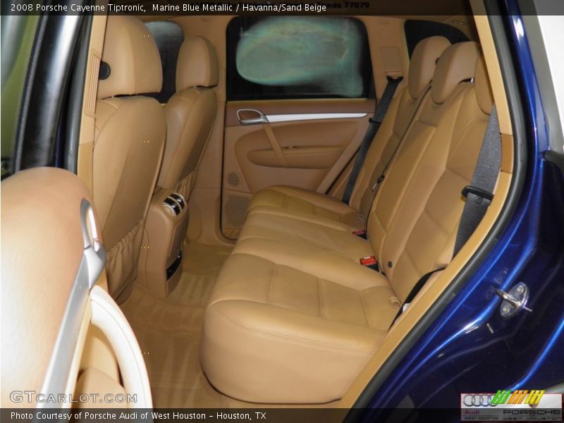 Marine Blue Metallic / Havanna/Sand Beige 2008 Porsche Cayenne Tiptronic