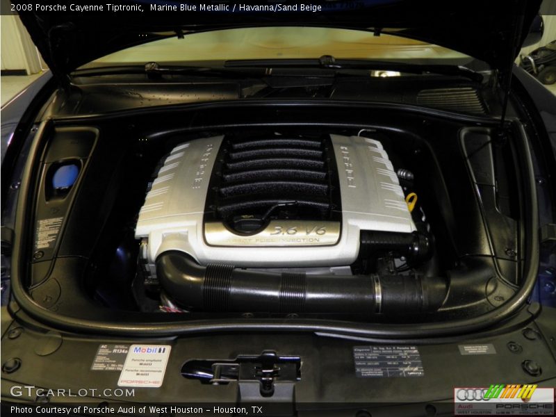 Marine Blue Metallic / Havanna/Sand Beige 2008 Porsche Cayenne Tiptronic
