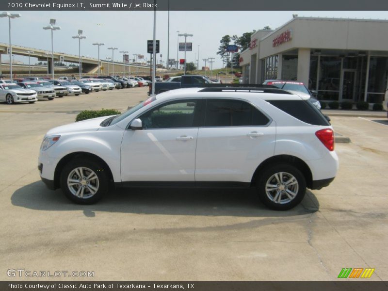 Summit White / Jet Black 2010 Chevrolet Equinox LT