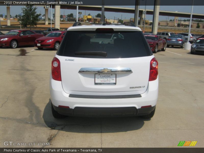 Summit White / Jet Black 2010 Chevrolet Equinox LT
