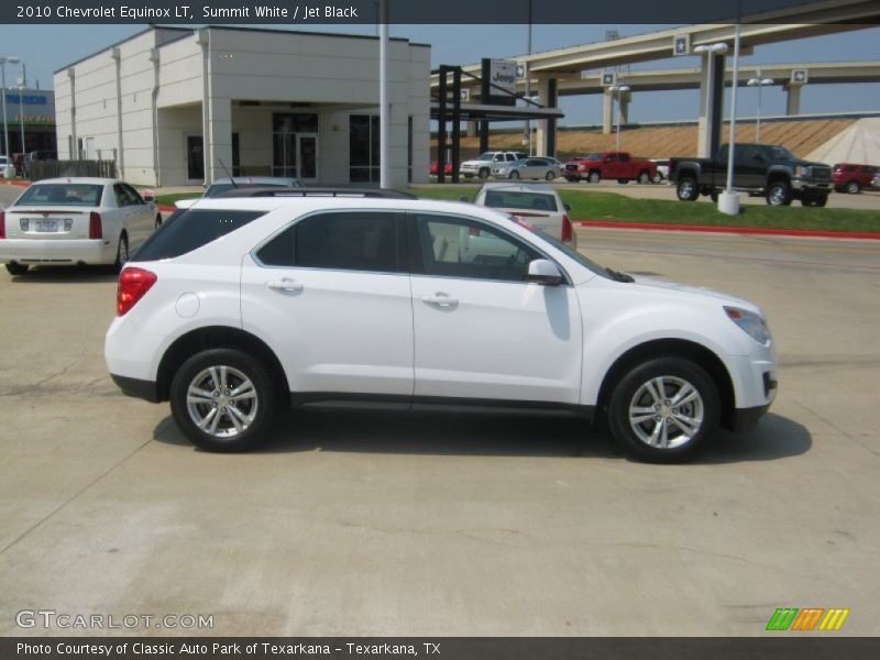 Summit White / Jet Black 2010 Chevrolet Equinox LT