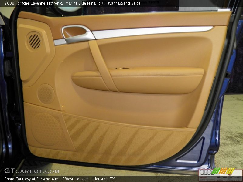 Marine Blue Metallic / Havanna/Sand Beige 2008 Porsche Cayenne Tiptronic