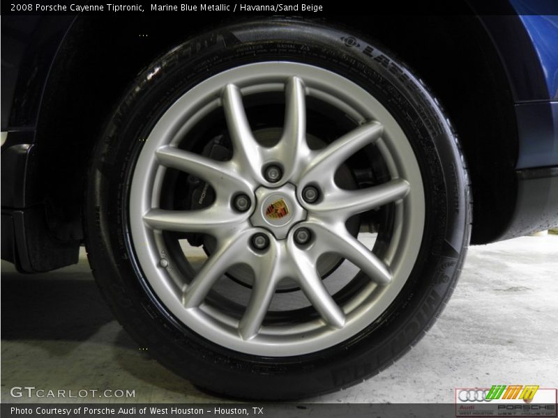 Marine Blue Metallic / Havanna/Sand Beige 2008 Porsche Cayenne Tiptronic