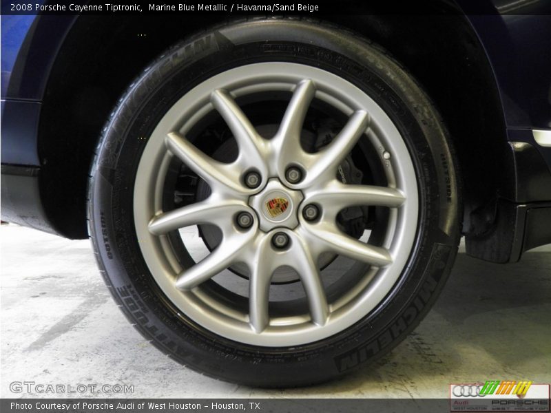 Marine Blue Metallic / Havanna/Sand Beige 2008 Porsche Cayenne Tiptronic