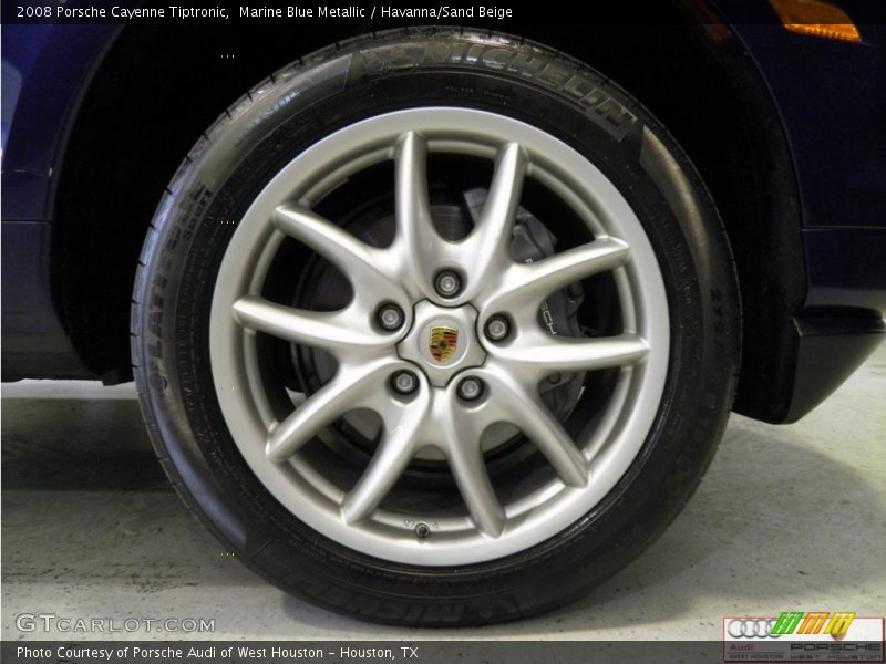 Marine Blue Metallic / Havanna/Sand Beige 2008 Porsche Cayenne Tiptronic