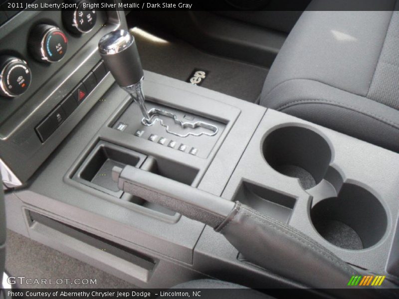 Bright Silver Metallic / Dark Slate Gray 2011 Jeep Liberty Sport