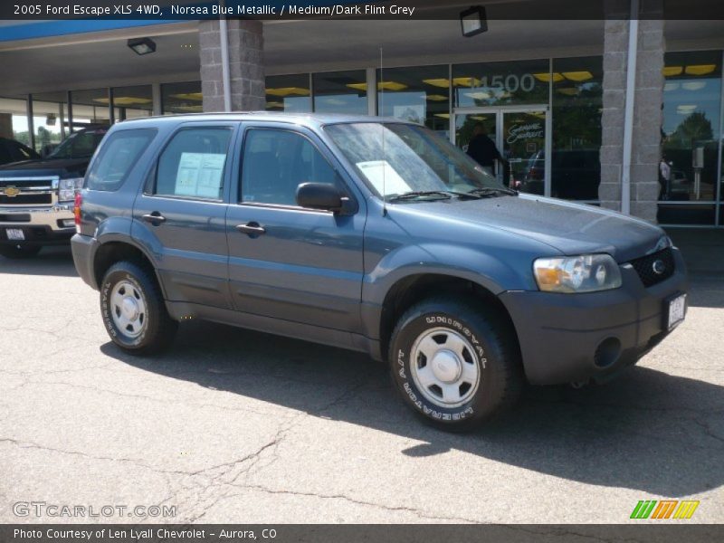 Norsea Blue Metallic / Medium/Dark Flint Grey 2005 Ford Escape XLS 4WD