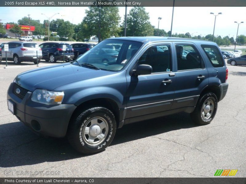 Norsea Blue Metallic / Medium/Dark Flint Grey 2005 Ford Escape XLS 4WD
