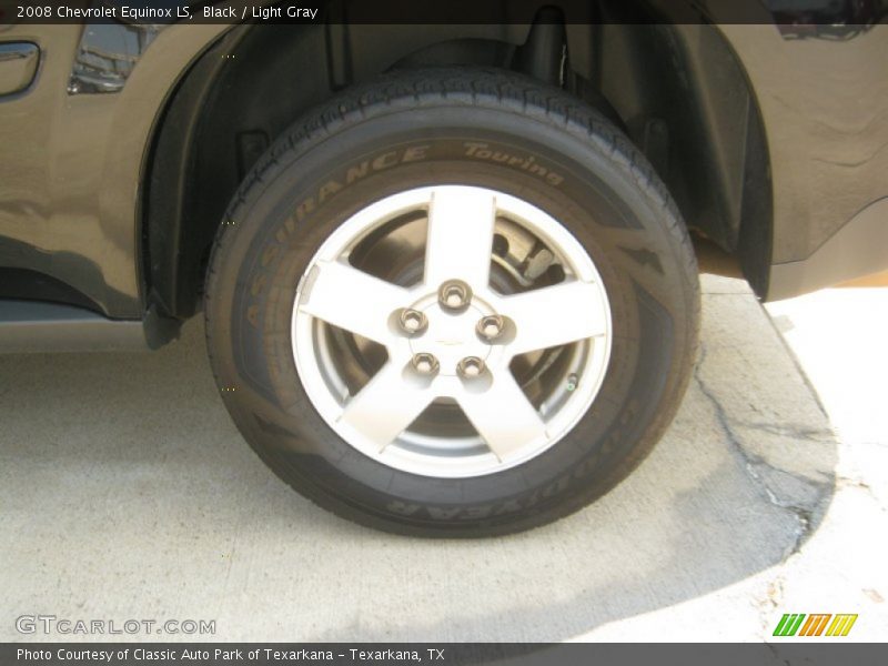 Black / Light Gray 2008 Chevrolet Equinox LS