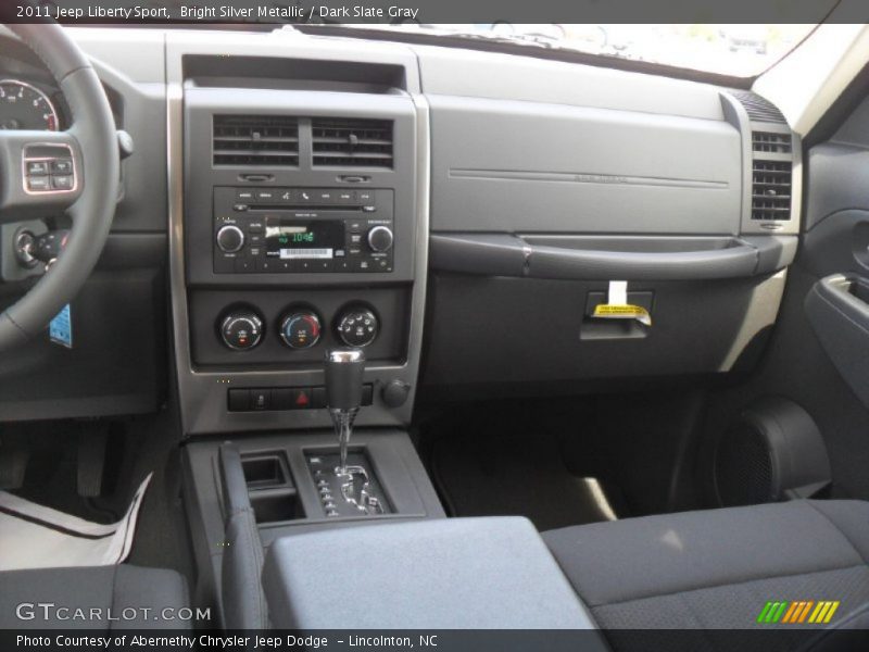 Bright Silver Metallic / Dark Slate Gray 2011 Jeep Liberty Sport