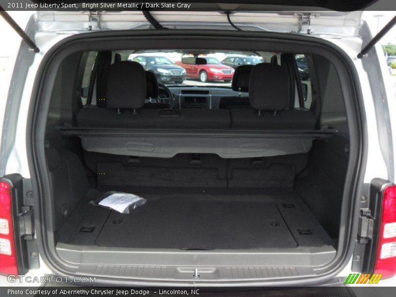 Bright Silver Metallic / Dark Slate Gray 2011 Jeep Liberty Sport