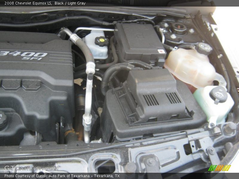 Black / Light Gray 2008 Chevrolet Equinox LS