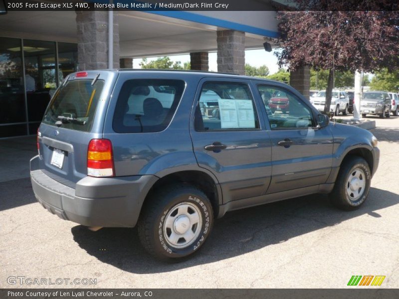 Norsea Blue Metallic / Medium/Dark Flint Grey 2005 Ford Escape XLS 4WD