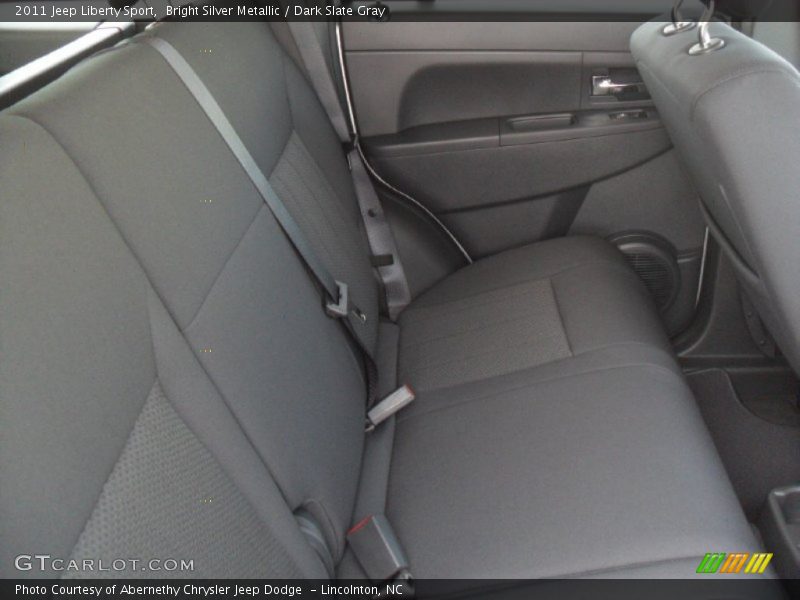 Bright Silver Metallic / Dark Slate Gray 2011 Jeep Liberty Sport