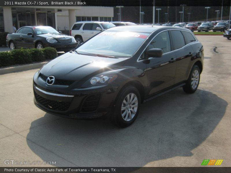 Brilliant Black / Black 2011 Mazda CX-7 i Sport