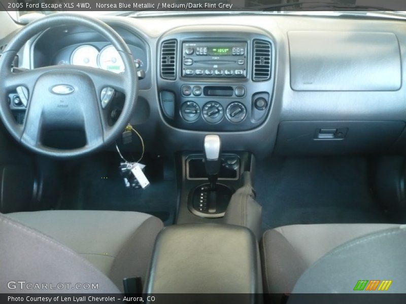 Norsea Blue Metallic / Medium/Dark Flint Grey 2005 Ford Escape XLS 4WD