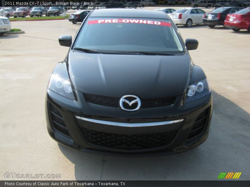 Brilliant Black / Black 2011 Mazda CX-7 i Sport