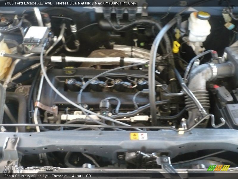 Norsea Blue Metallic / Medium/Dark Flint Grey 2005 Ford Escape XLS 4WD