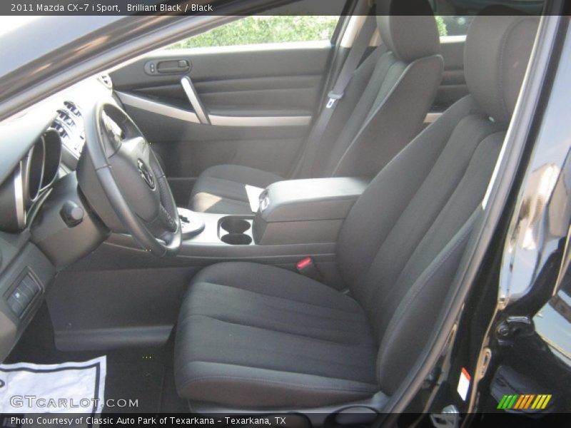 Brilliant Black / Black 2011 Mazda CX-7 i Sport