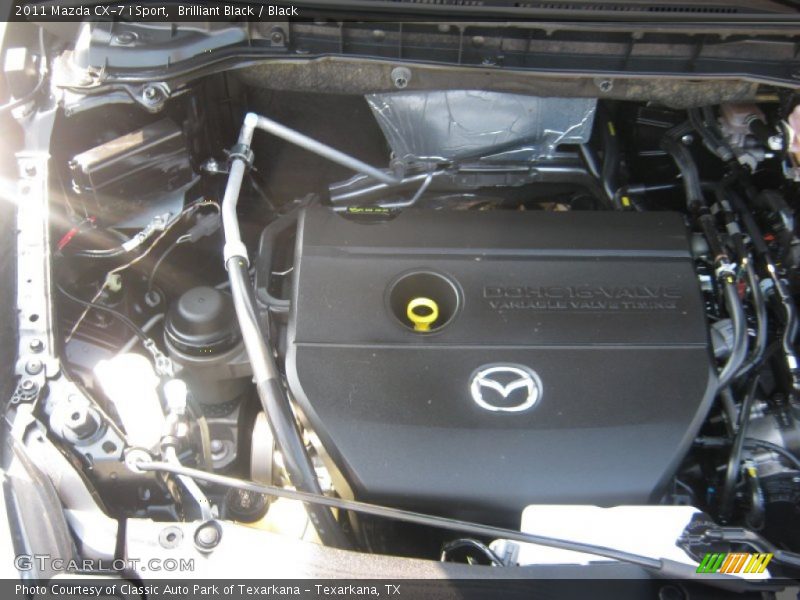 Brilliant Black / Black 2011 Mazda CX-7 i Sport