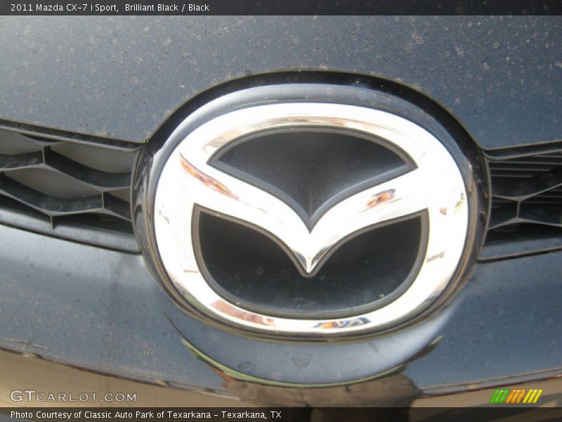 Brilliant Black / Black 2011 Mazda CX-7 i Sport