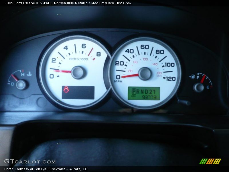 Norsea Blue Metallic / Medium/Dark Flint Grey 2005 Ford Escape XLS 4WD